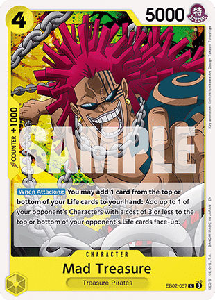 Mad Treasure (EB02-057) - Anime 25th Collection (Common) [EB02-057] - Cards Beyond