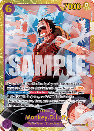 Monkey.D.Luffy (EB02-061) (V.1) - Anime 25th Collection (Secret Rare) [EB02-061] - Cards Beyond