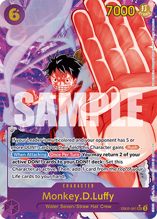 Monkey.D.Luffy (EB02-061) (V.2) - Anime 25th Collection (Alternate Art) [EB02-061] - Cards Beyond