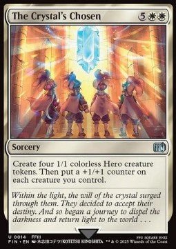 The Crystal's Chosen - FINAL FANTASY (Uncommon) [FIN-14] - Cards Beyond