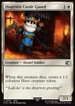 Dwarven Castle Guard - FINAL FANTASY (Common) [FIN-18] - Cards Beyond