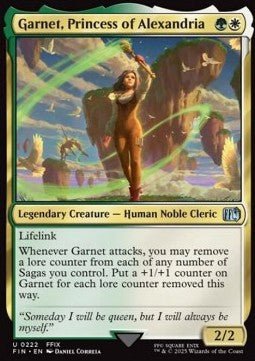 Garnet, Princess of Alexandria - FINAL FANTASY (Uncommon) [FIN-222] - Cards Beyond