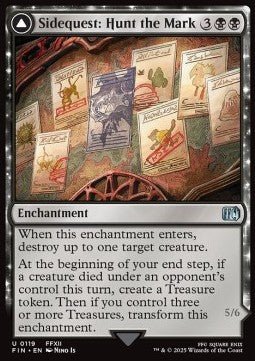 Sidequest: Hunt the Mark // Yiazmat, Ultimate Mark - FINAL FANTASY (Uncommon) [FIN-119] - Cards Beyond