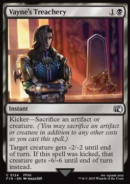 Vayne's Treachery - FINAL FANTASY (Common) [FIN-124] - Cards Beyond