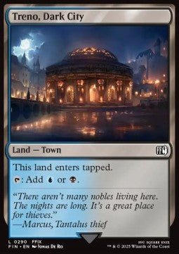 Treno, Dark City - FINAL FANTASY (Land) [FIN-290] - Cards Beyond