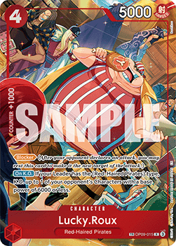 Lucky.Roux (OP09-015) - A Fist of Divine Speed (Treasure Rare) [OP11-OP09-015] - Cards Beyond