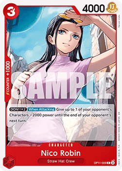 Nico Robin (OP11-009) - A Fist of Divine Speed (Common) [OP11-009] - Cards Beyond