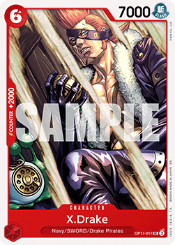 X.Drake (OP11-017) - A Fist of Divine Speed (Uncommon) [OP11-017] - Cards Beyond