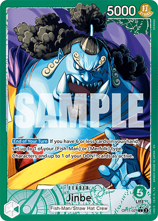 Jinbe (OP11-021) (V.2) - A Fist of Divine Speed (Alternate Art) [OP11-021] - Cards Beyond