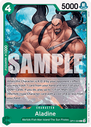 Aladine (OP11-024) - A Fist of Divine Speed (Common) [OP11-024] - Cards Beyond