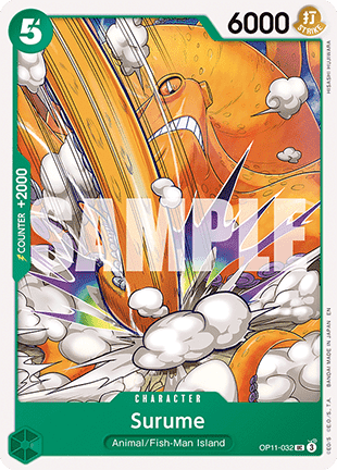 Surume (OP11-032) - A Fist of Divine Speed (Uncommon) [OP11-032] - Cards Beyond