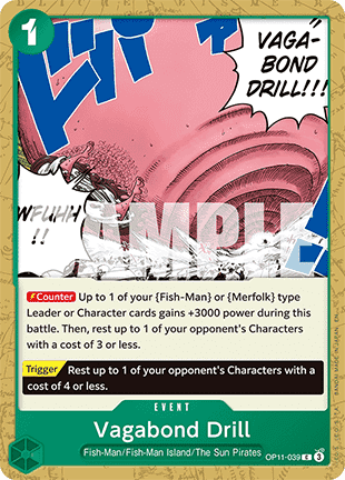 Vagabond Drill (OP11-039) - A Fist of Divine Speed (Common) [OP11-039] - Cards Beyond
