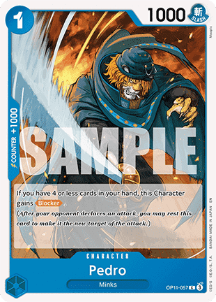 Pedro (OP11-057) - A Fist of Divine Speed (Common) [OP11-057] - Cards Beyond