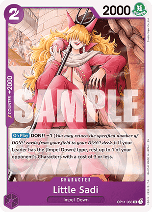 Little Sadi (OP11-063) - A Fist of Divine Speed (Common) [OP11-063] - Cards Beyond