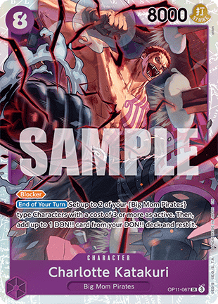 Charlotte Katakuri (OP11-067) (V.1) - A Fist of Divine Speed (Super Rare) [OP11-067] - Cards Beyond