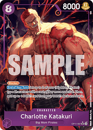 Charlotte Katakuri (OP11-067) (V.2) - A Fist of Divine Speed (Alternate Art) [OP11-067] - Cards Beyond