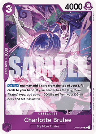 Charlotte Brulee (OP11-069) - A Fist of Divine Speed (Rare) [OP11-069] - Cards Beyond