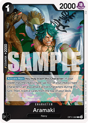 Aramaki (OP11-082) - A Fist of Divine Speed (Rare) [OP11-082] - Cards Beyond