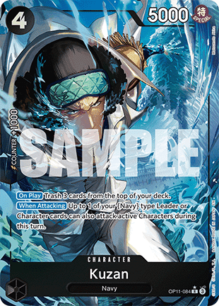 Kuzan (OP11-084) (V.2) - A Fist of Divine Speed (Alternate Art) [OP11-084] - Cards Beyond