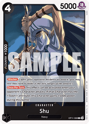 Shu (OP11-088) - A Fist of Divine Speed (Common) [OP11-088] - Cards Beyond
