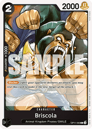 Briscola (OP11-090) - A Fist of Divine Speed (Common) [OP11-090] - Cards Beyond