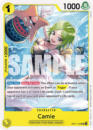 Camie (OP11-102) - A Fist of Divine Speed (Uncommon) [OP11-102] - Cards Beyond