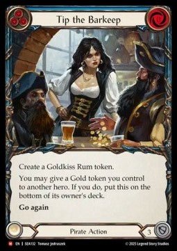 Tip the Barkeep (Regular) - High Seas (Majestic) [SEA-132] - Cards Beyond