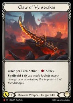 Claw of Vynserakai (Regular) - High Seas (Majestic) [SEA-257] - Cards Beyond