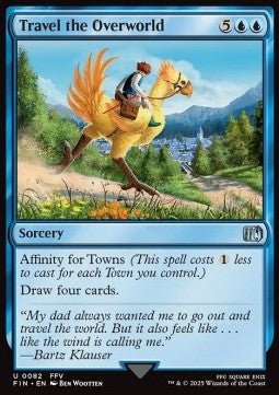 Travel the Overworld - FINAL FANTASY (Uncommon) [FIN-82] - Cards Beyond