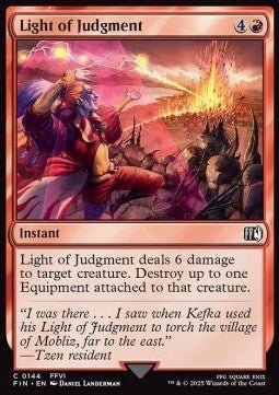 Light of Judgment - FINAL FANTASY (Common) [FIN-144] - Cards Beyond