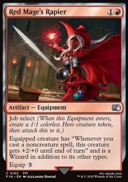 Red Mage's Rapier - FINAL FANTASY (Common) [FIN-152] - Cards Beyond