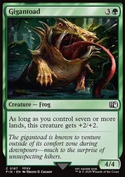 Gigantoad - FINAL FANTASY (Common) [FIN-187] - Cards Beyond