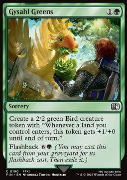 Gysahl Greens - FINAL FANTASY (Common) [FIN-190] - Cards Beyond