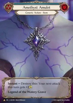 Amethyst Amulet (Marvel) - High Seas (Marvel) [SEA-189] - Cards Beyond