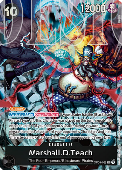 Marshall.D.Teach (OP09-093) - Unnumbered Promos (Super Rare) [UP-OP09-093] - Cards Beyond