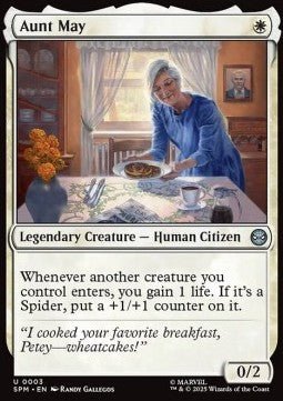 Aunt May - Marvel's Spider-Man (Uncommon) [SPM-3] - Cards Beyond
