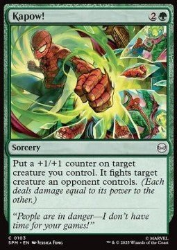 Kapow! - Marvel's Spider-Man (Common) [SPM-103] - Cards Beyond