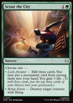 Scout the City - Marvel's Spider-Man (Common) [SPM-113] - Cards Beyond
