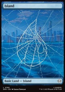 Island (V.1) - Marvel's Spider-Man (Land) [SPM-190] - Cards Beyond