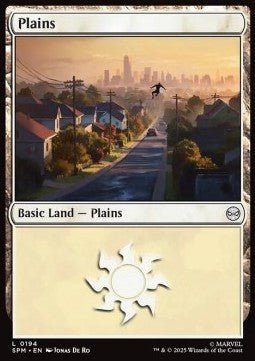 Plains (V.2) - Marvel's Spider-Man (Land) [SPM-194] - Cards Beyond
