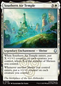 Southern Air Temple - Avatar: The Last Airbender (Uncommon) [TLA-36] - Cards Beyond