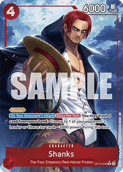 Shanks (OP12-008) (V.2) - Legacy of the Master (Alternate Art) [OP12-008] - Cards Beyond