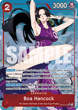 Boa Hancock (OP12-014) (V.2) - Legacy of the Master (Alternate Art) [OP12-014] - Cards Beyond