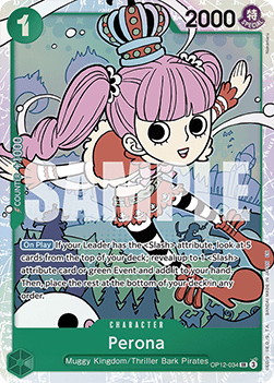 Perona (OP12-034) (V.1) - Legacy of the Master (Super Rare) [OP12-034] - Cards Beyond