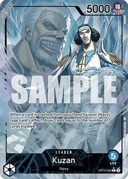 Kuzan (OP12-040) (V.2) - Legacy of the Master (Alternate Art) [OP12-040] - Cards Beyond