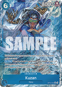 Kuzan (OP12-043) (V.2) - Legacy of the Master (Alternate Art) [OP12-043] - Cards Beyond