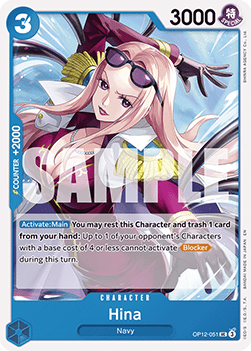 Hina (OP12-051) - Legacy of the Master (Uncommon) [OP12-051] - Cards Beyond