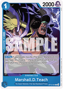 Marshall.D.Teach (OP12-054) - Legacy of the Master (Common) [OP12-054] - Cards Beyond