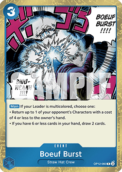Boeuf Burst (OP12-060) (V.1) - Legacy of the Master (Rare) [OP12-060] - Cards Beyond