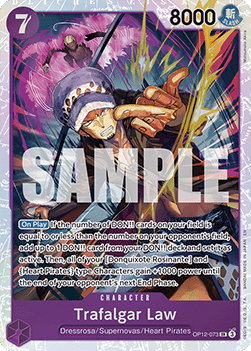 Trafalgar Law (OP12-073) (V.1) - Legacy of the Master (Super Rare) [OP12-073] - Cards Beyond